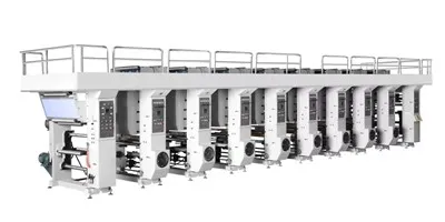 PVC Rotogravure bosib chiqarish mashinasi